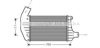 PRASCO AL4067 Intercooler, charger